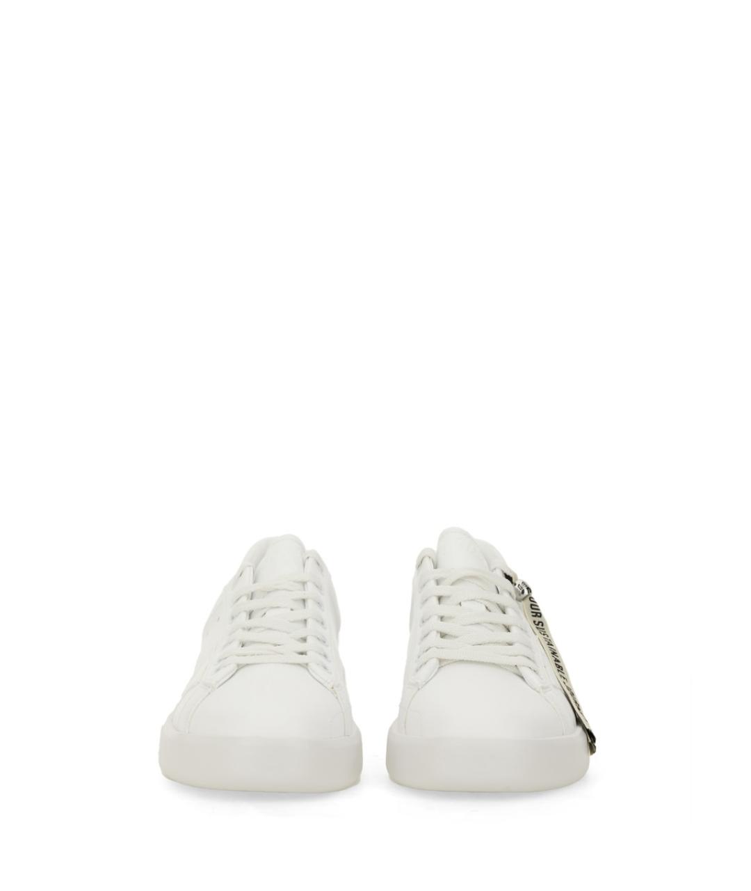 GOLDEN GOOSE DELUXE BRAND Белые кожаные кеды, фото 5