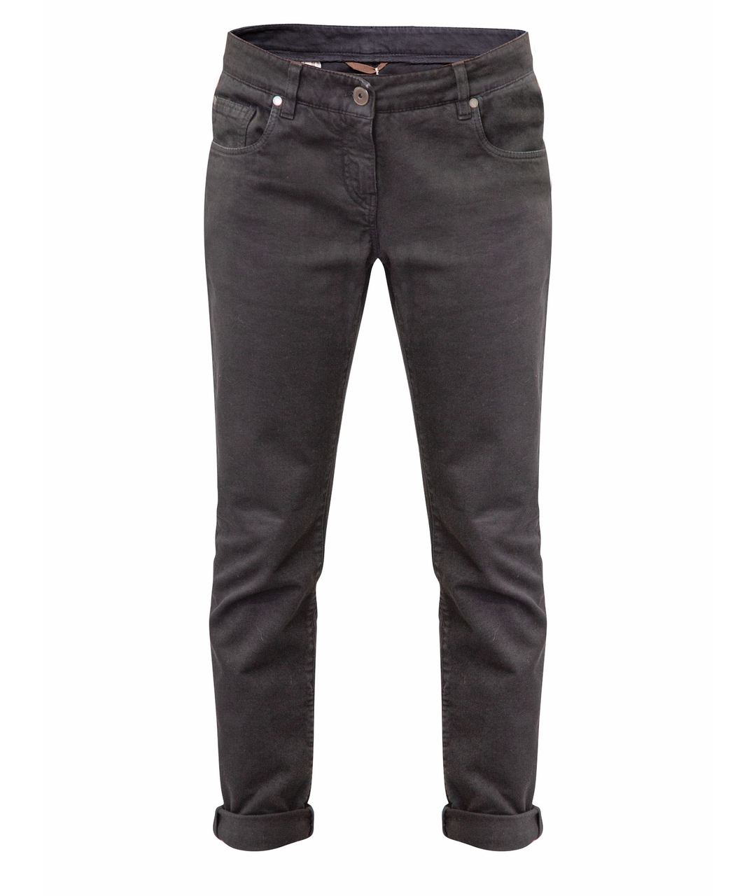 BRUNELLO CUCINELLI Черные хлопковые джинсы слим, фото 5