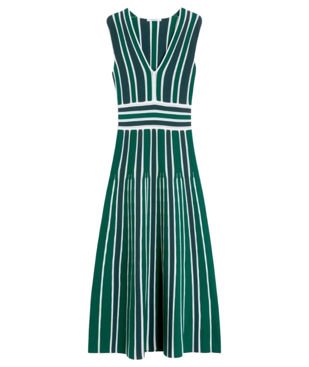MAX MARA Зеленые полиэстеровое повседневное платье, фото 1