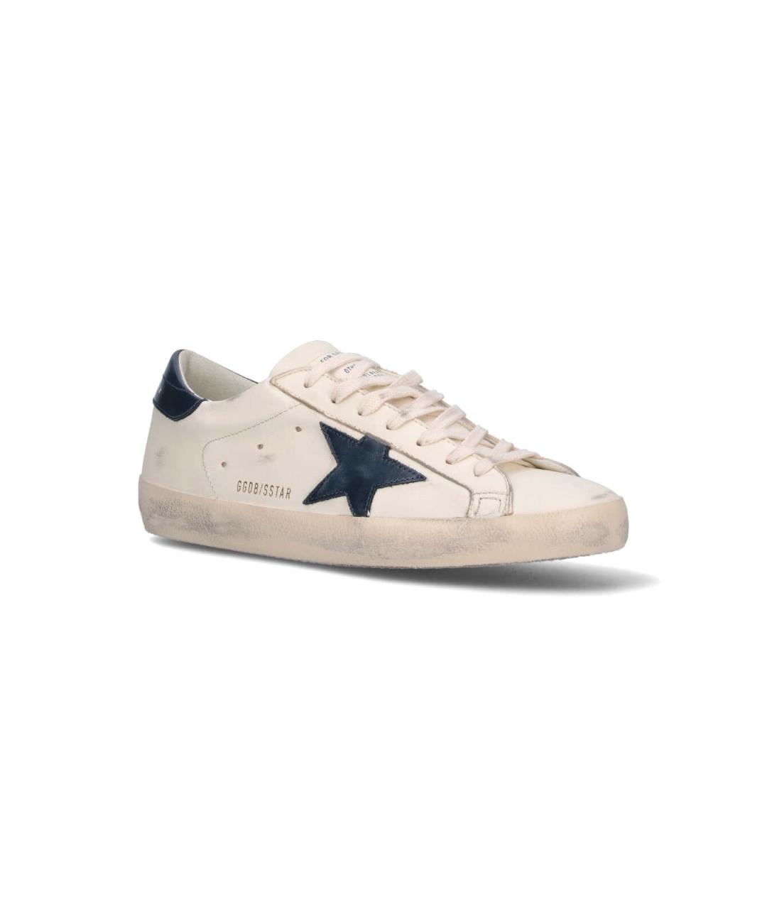 GOLDEN GOOSE DELUXE BRAND Бежевые низкие кроссовки / кеды, фото 2