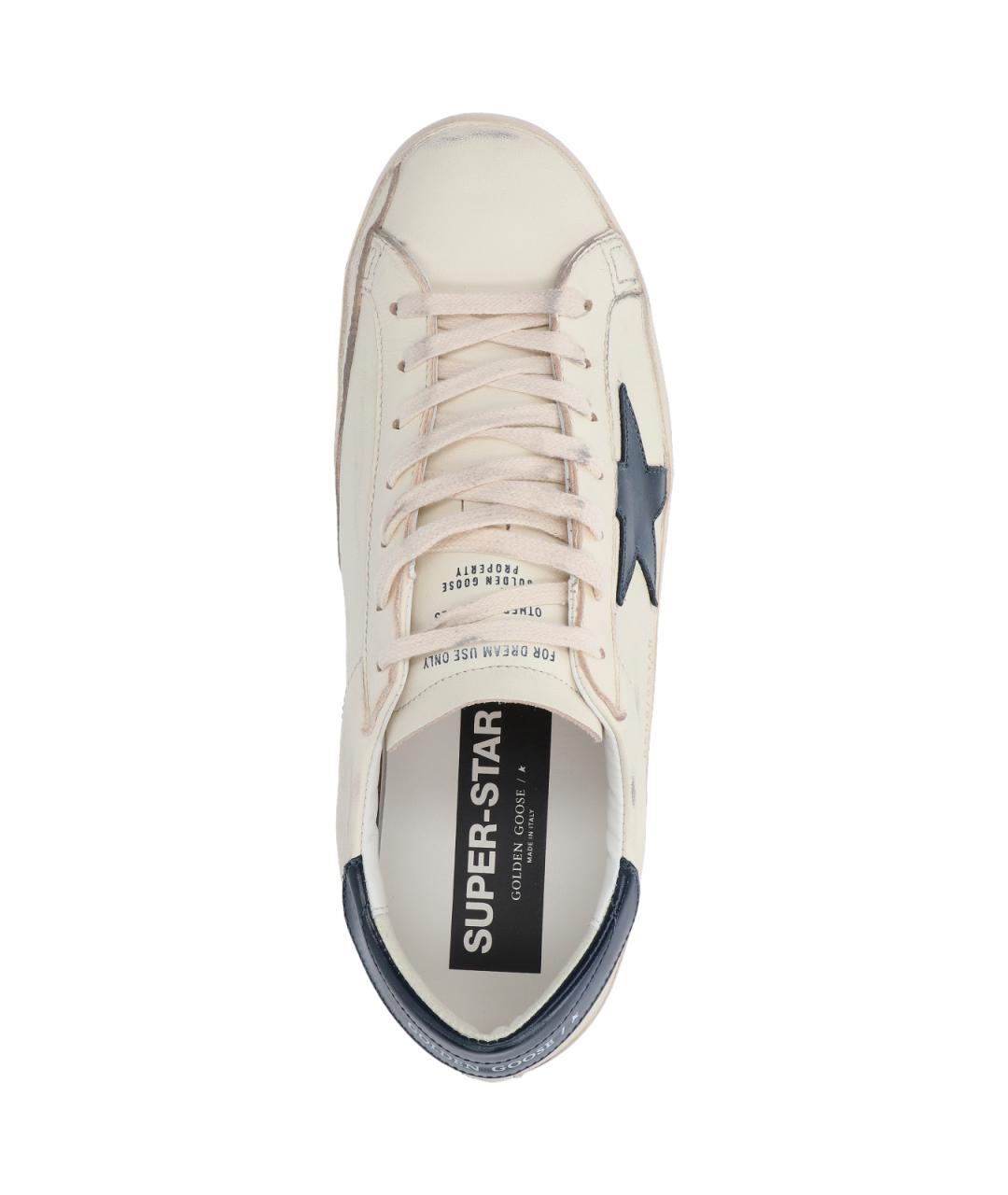 GOLDEN GOOSE DELUXE BRAND Бежевые низкие кроссовки / кеды, фото 5