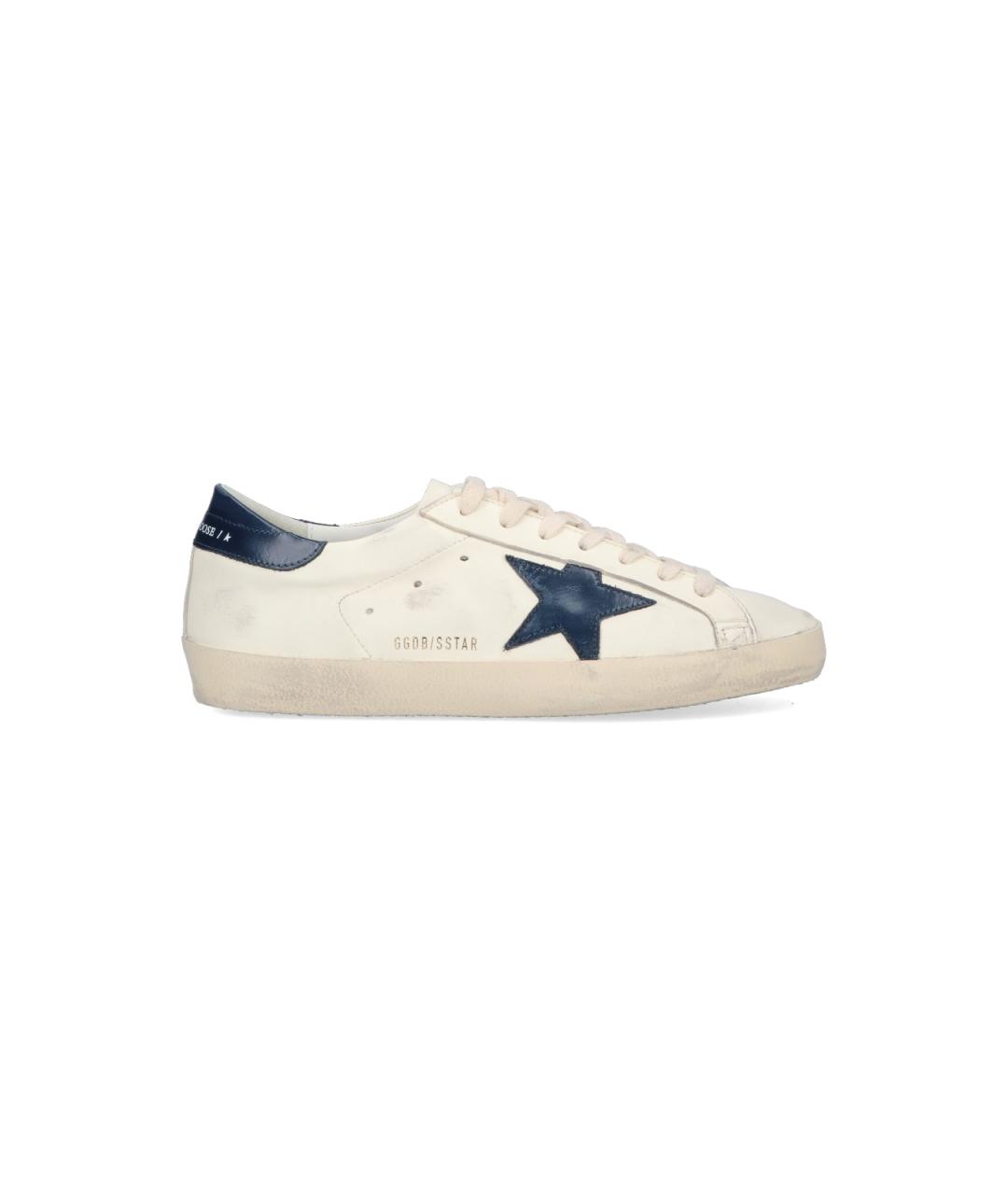 GOLDEN GOOSE DELUXE BRAND Бежевые низкие кроссовки / кеды, фото 1