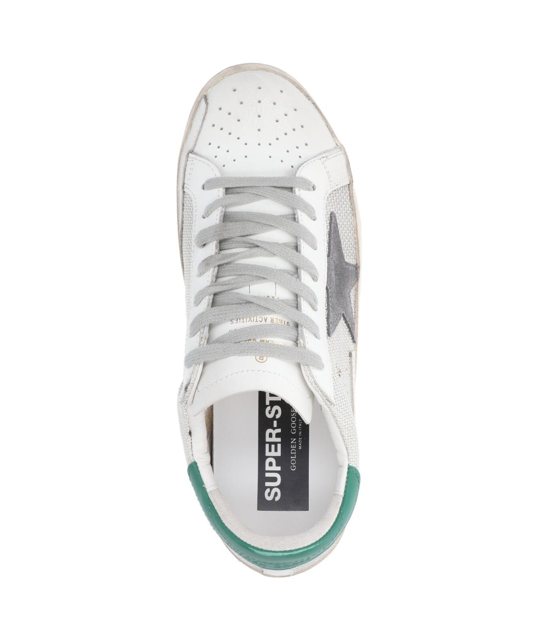 GOLDEN GOOSE DELUXE BRAND Серые синтетические низкие кроссовки / кеды, фото 5