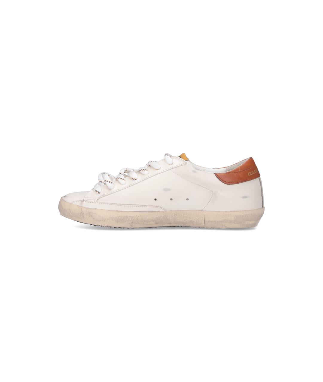 GOLDEN GOOSE DELUXE BRAND Белые низкие кроссовки / кеды, фото 3