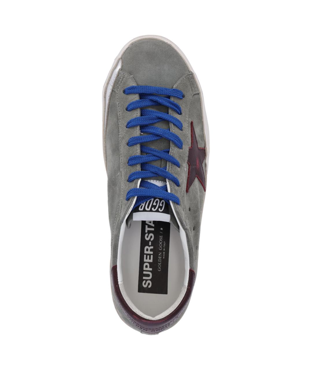 GOLDEN GOOSE DELUXE BRAND Зеленые замшевые низкие кроссовки / кеды, фото 5