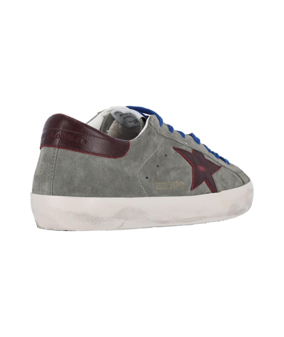 GOLDEN GOOSE DELUXE BRAND Зеленые замшевые низкие кроссовки / кеды, фото 4