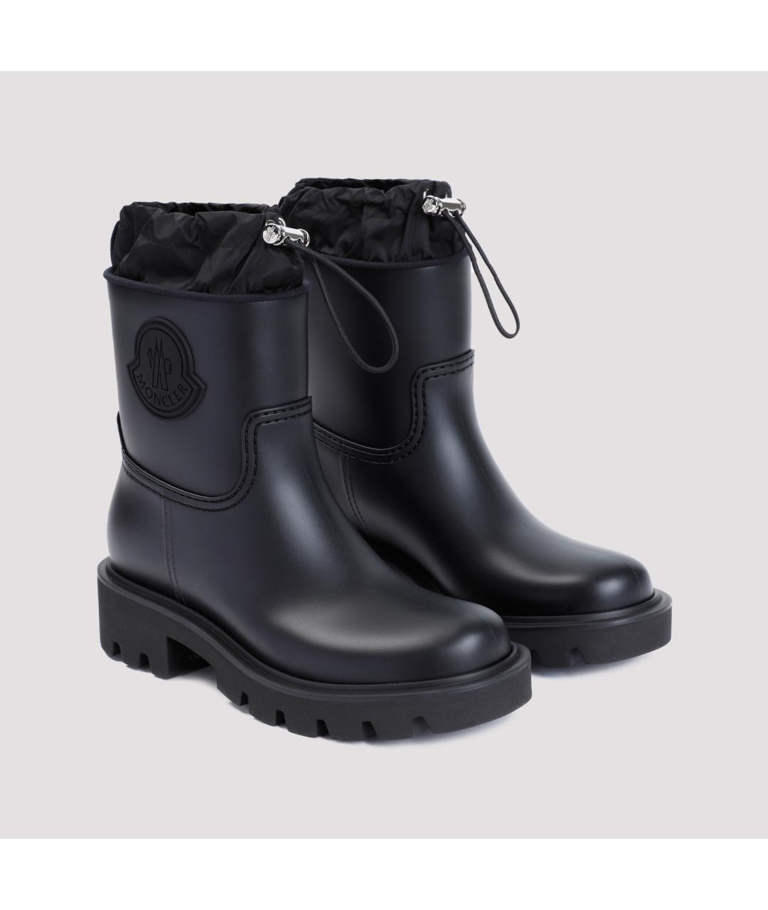 MONCLER Черные ботинки, фото 2