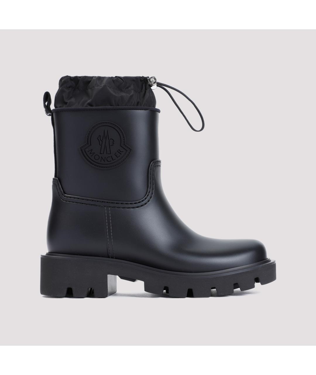 MONCLER Черные ботинки, фото 4