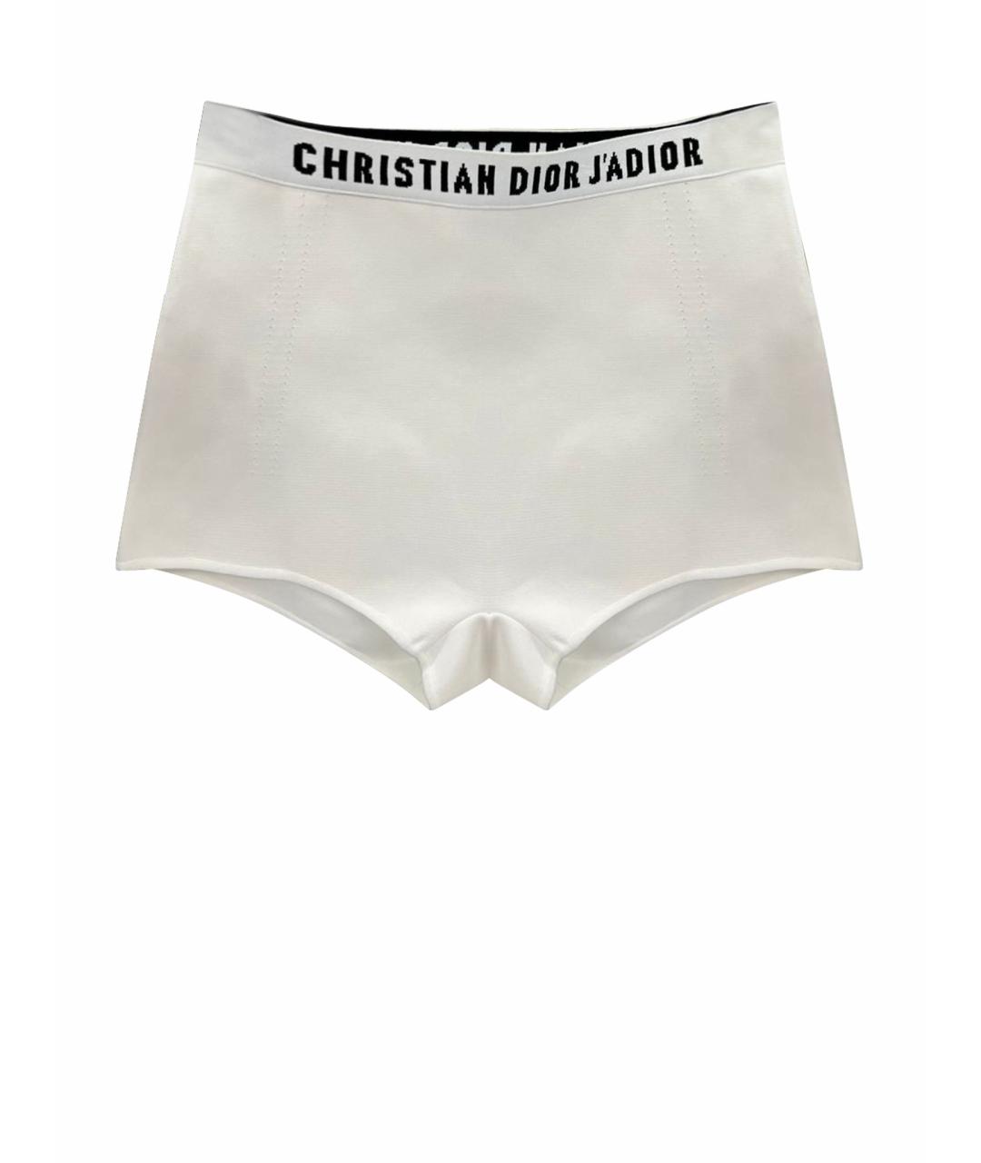 CHRISTIAN DIOR Белые вискозные шорты, фото 1