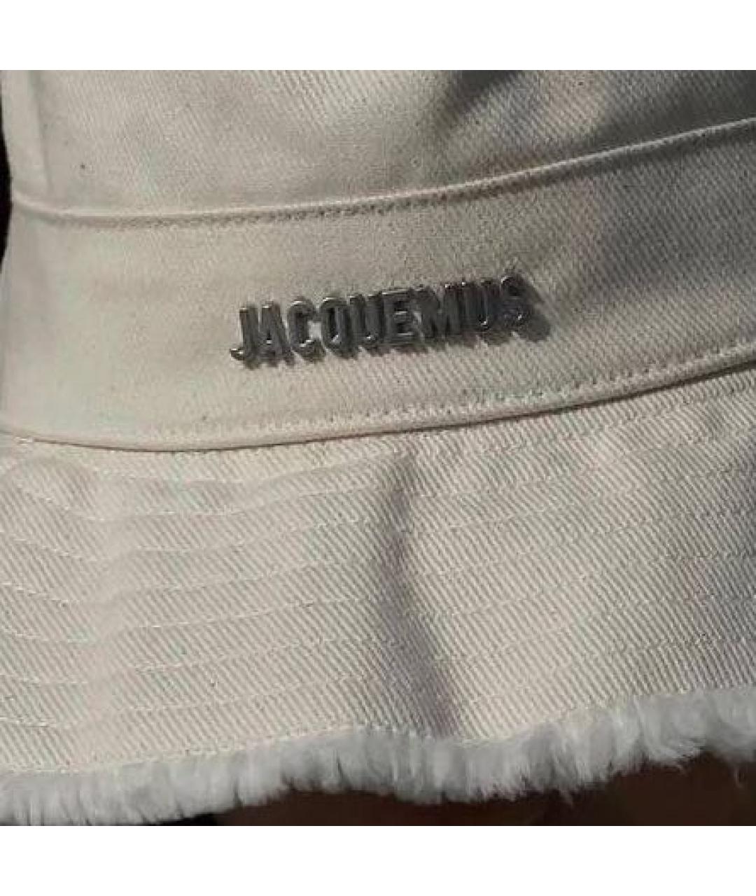 JACQUEMUS Бежевая панама, фото 3