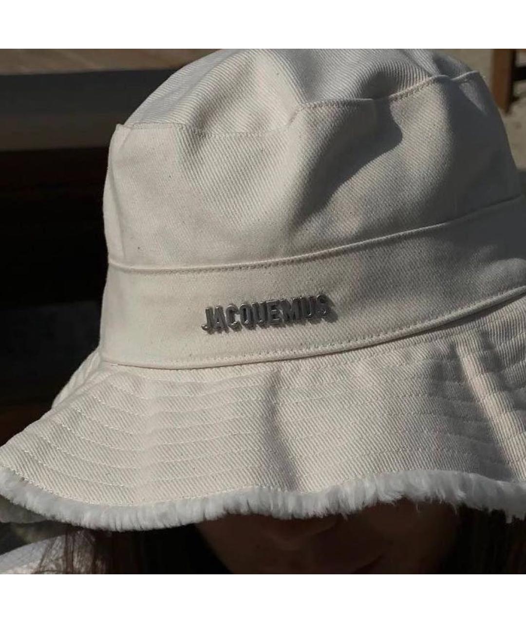 JACQUEMUS Бежевая панама, фото 2