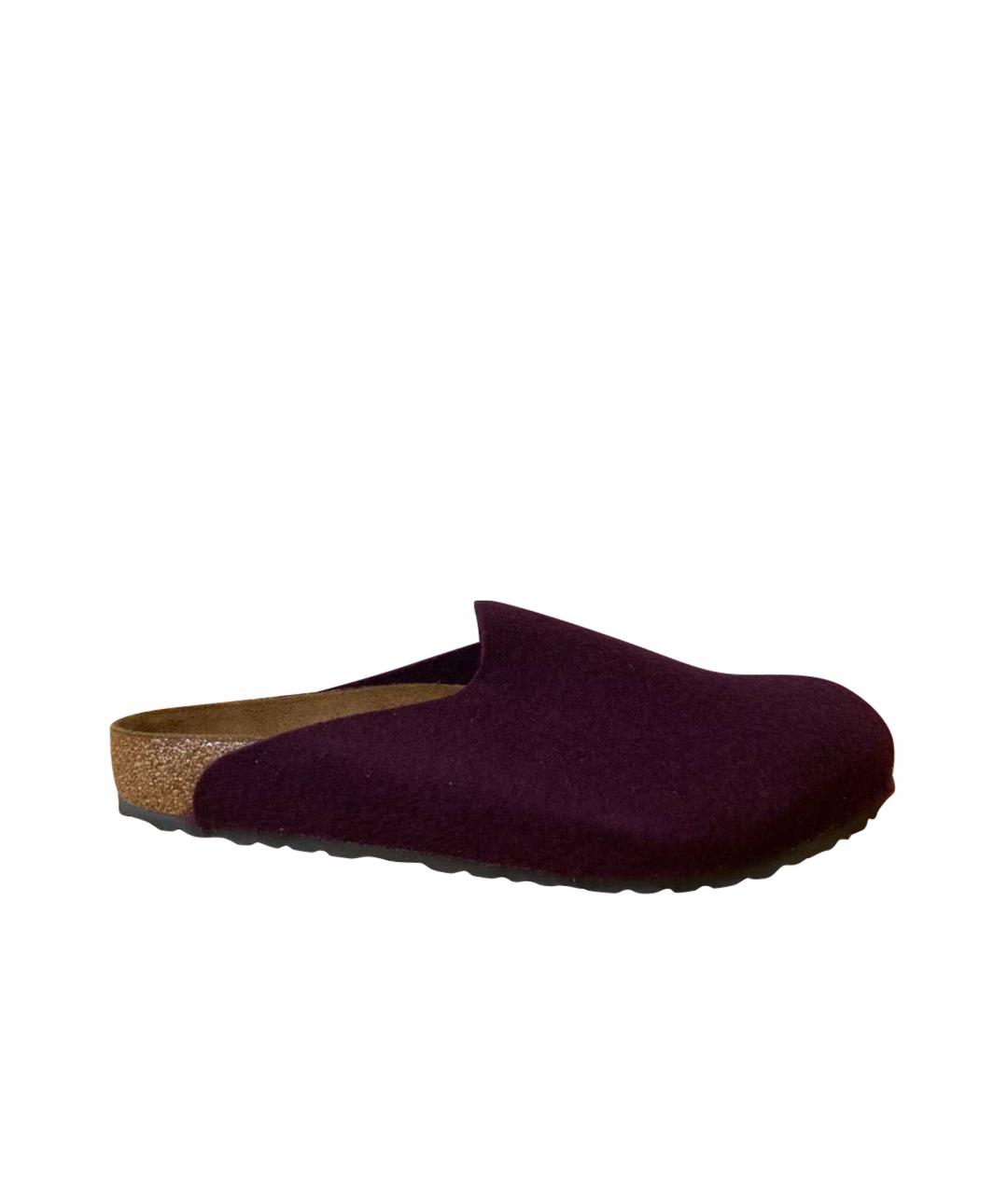 BIRKENSTOCK Бордовые сандалии, фото 1