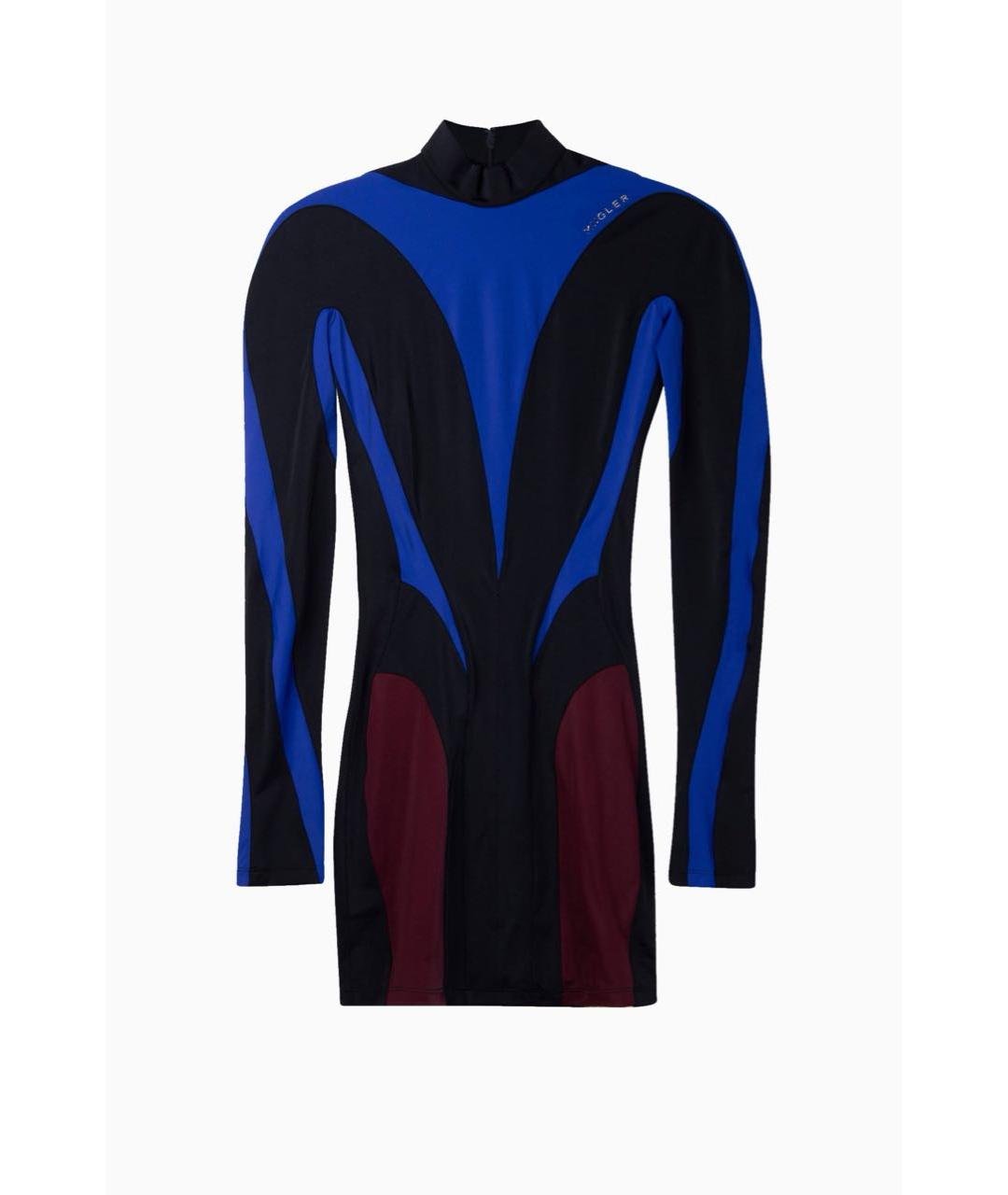 MUGLER Мульти полиамидовое вечернее платье, фото 2