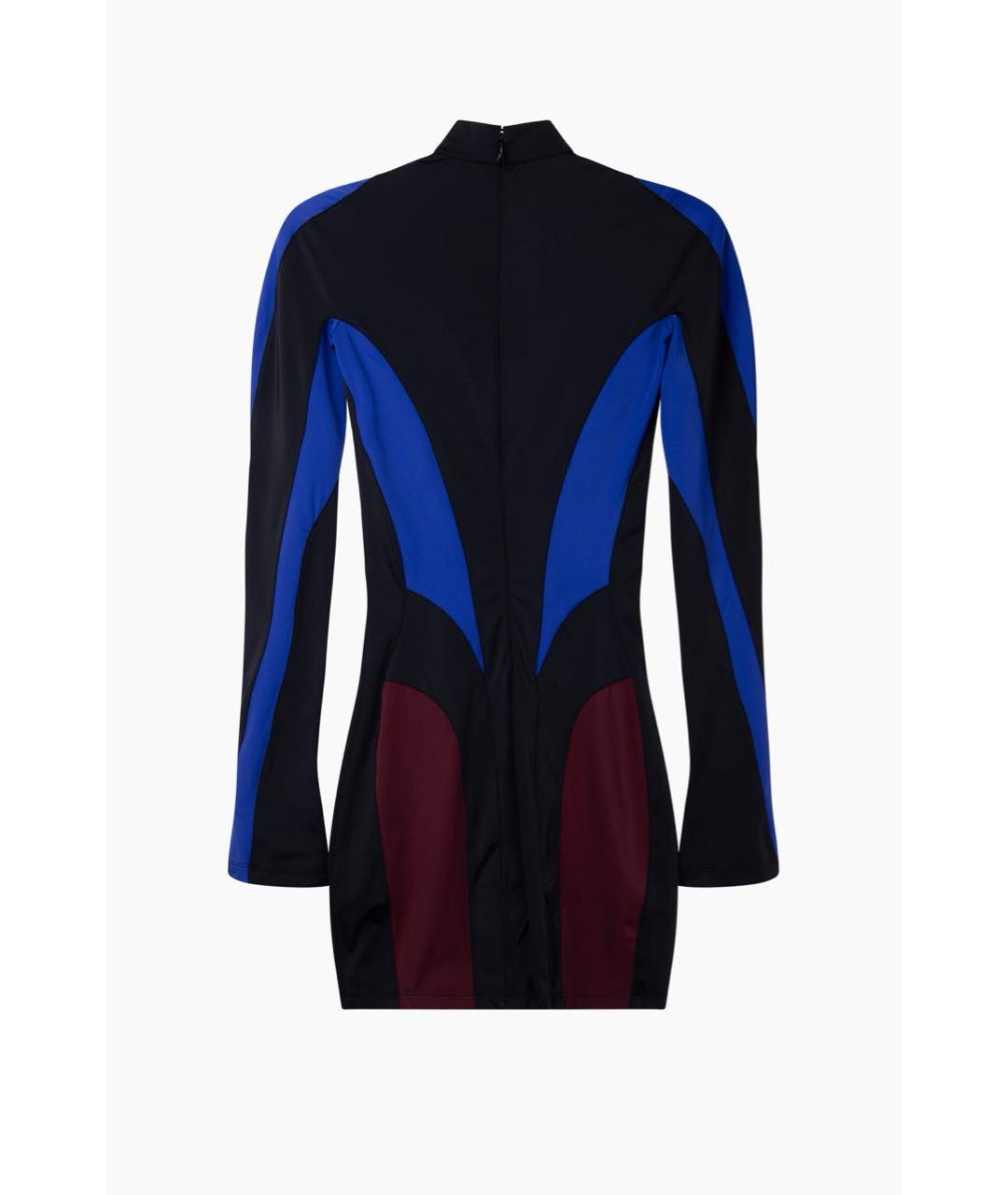 MUGLER Мульти полиамидовое вечернее платье, фото 3