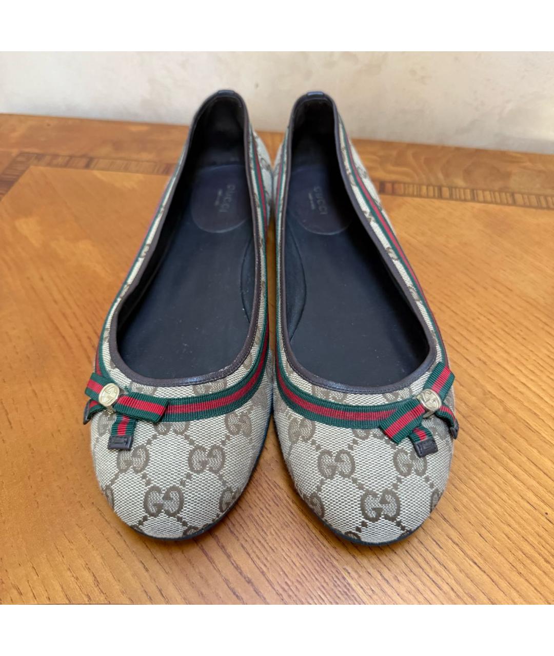 GUCCI Балетки, фото 2