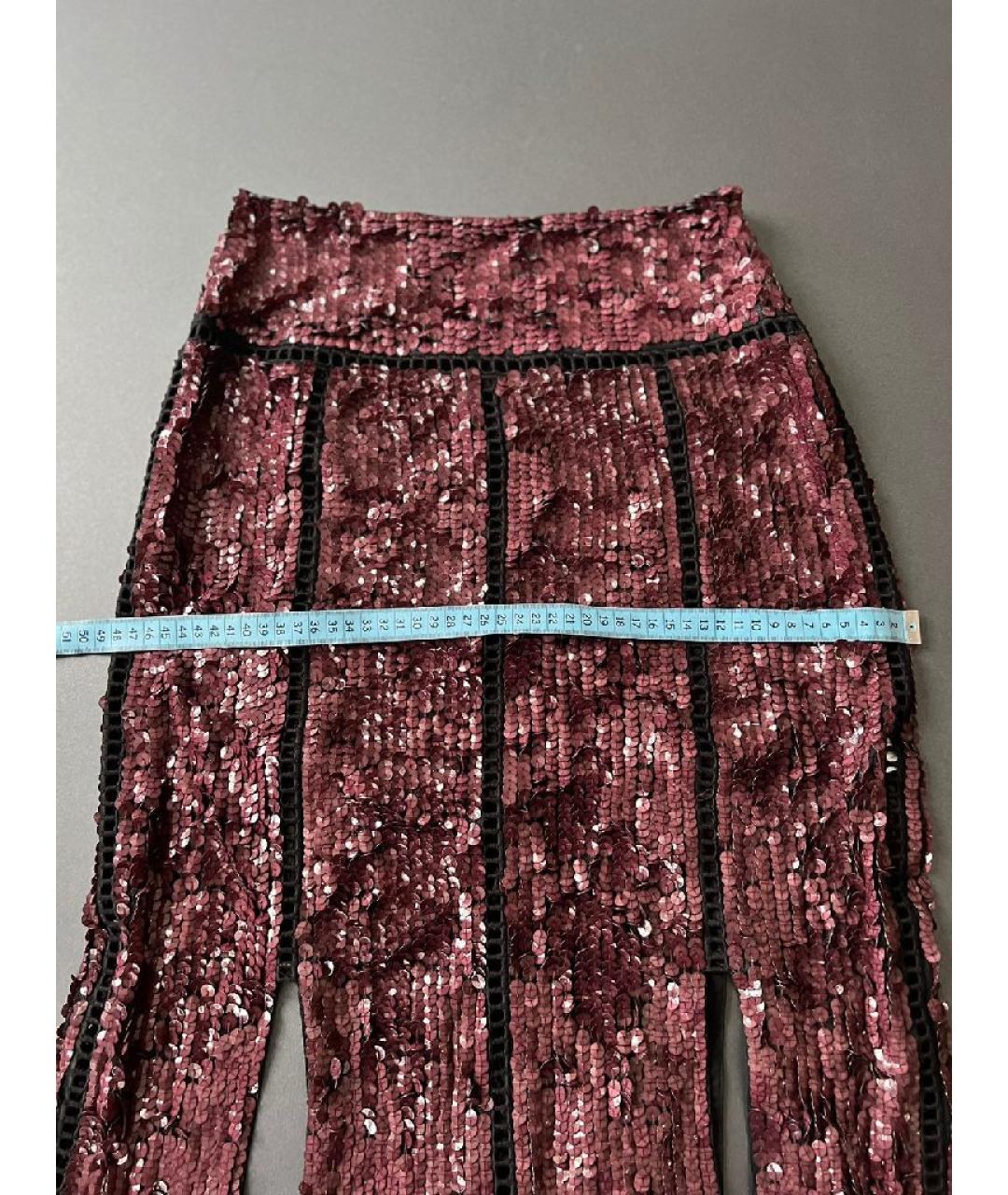 EMILIO PUCCI Красная полиамидовая юбка миди, фото 6