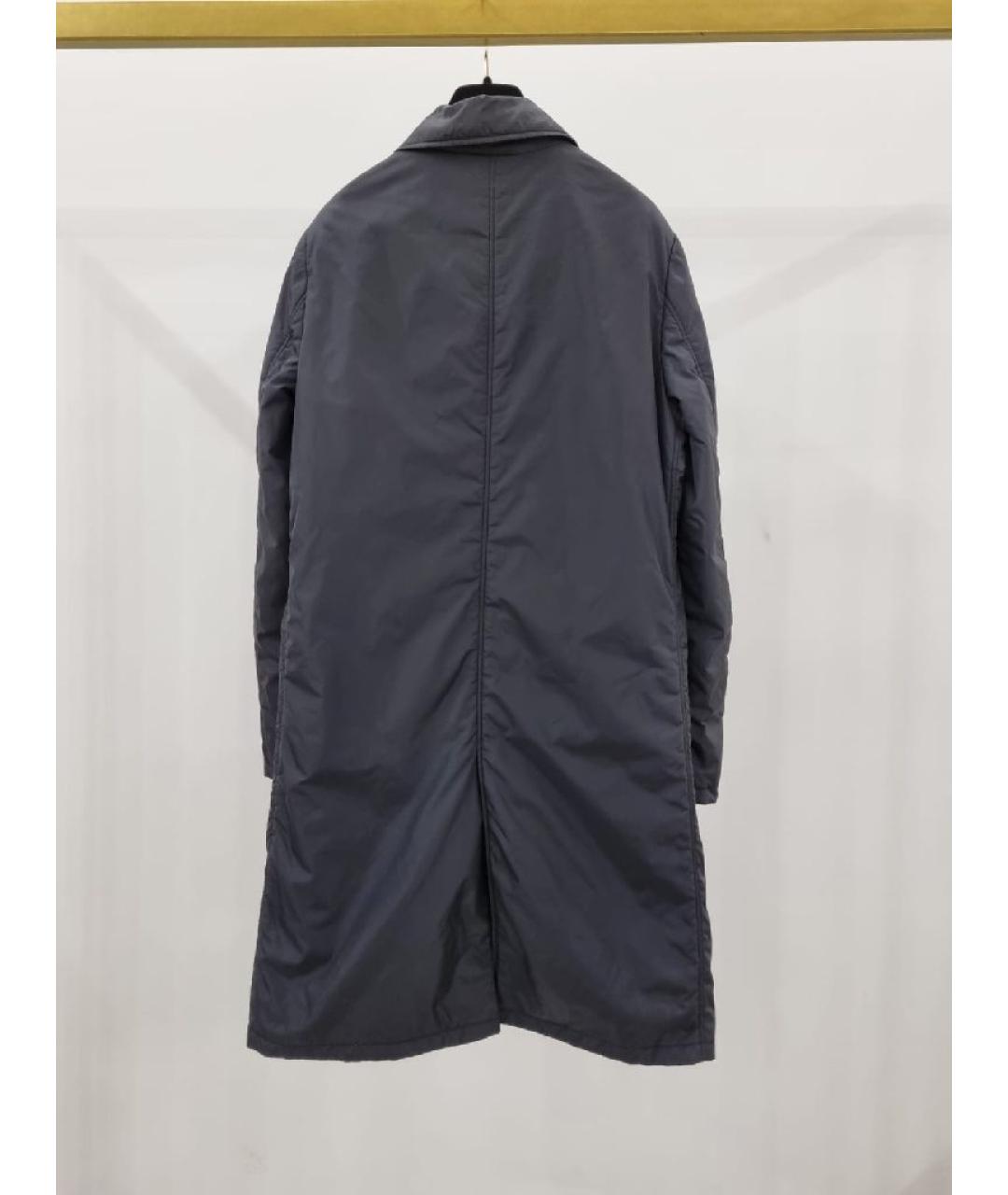 JIL SANDER Темно-синяя полиамидовая куртка, фото 2