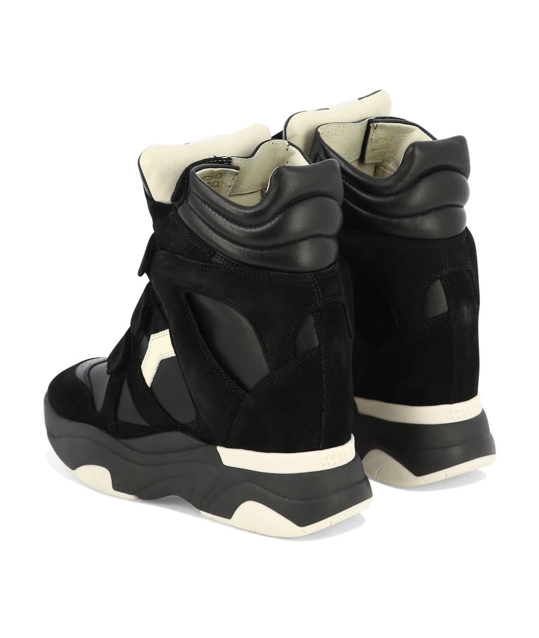 ISABEL MARANT Мульти кожаные кроссовки, фото 4