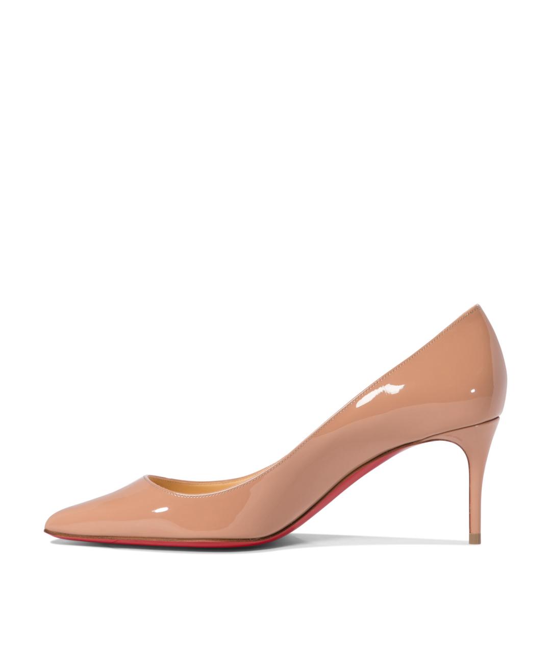 CHRISTIAN LOUBOUTIN Розовые туфли из лакированной кожи, фото 3