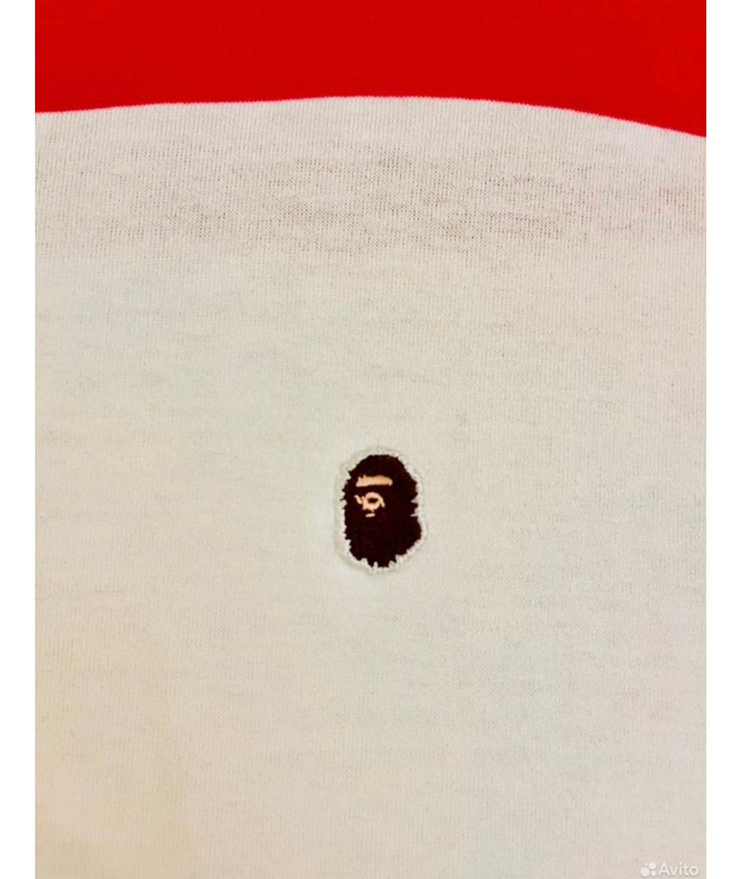 A BATHING APE Хлопковая футболка, фото 2