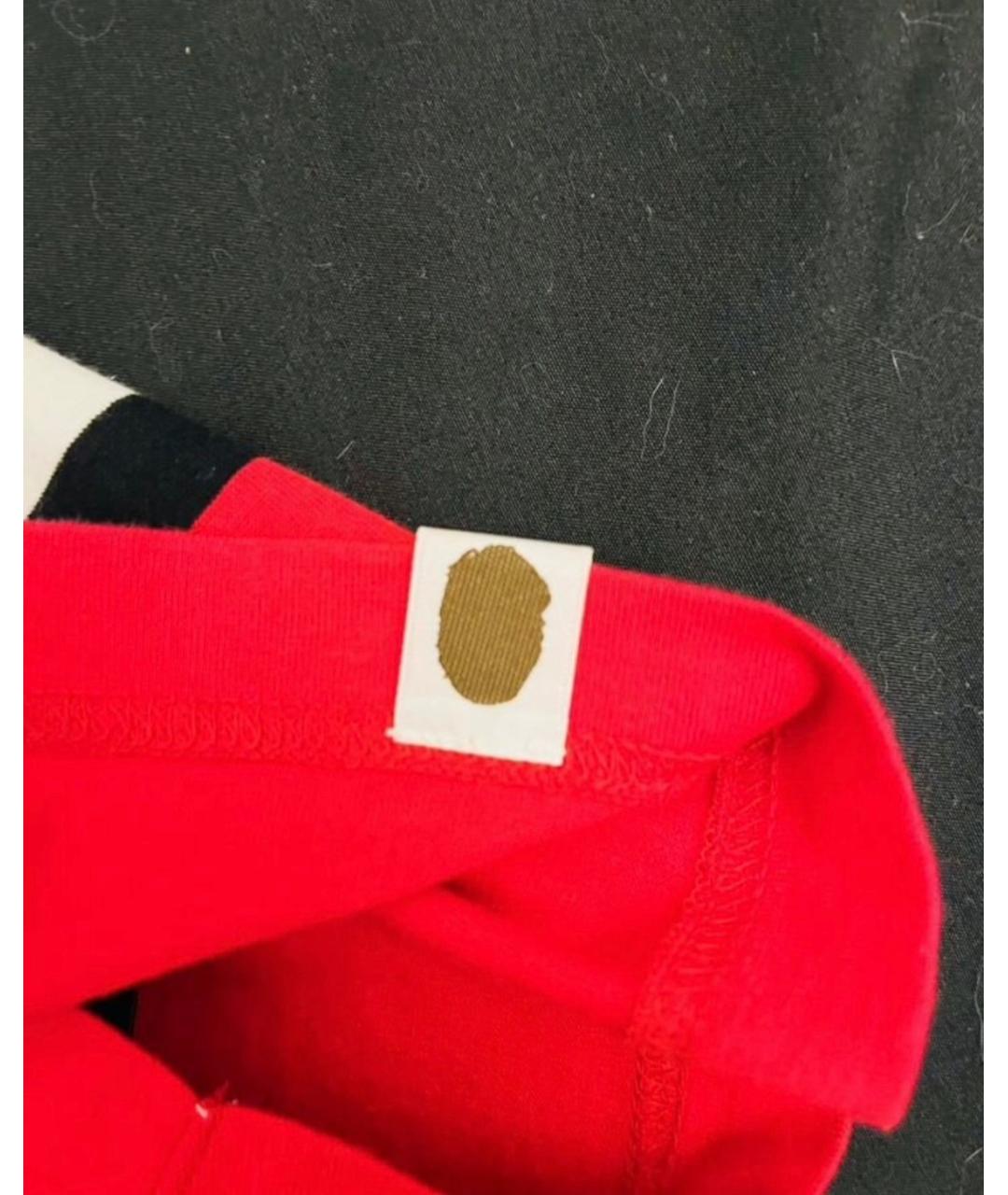 A BATHING APE Хлопковая футболка, фото 4