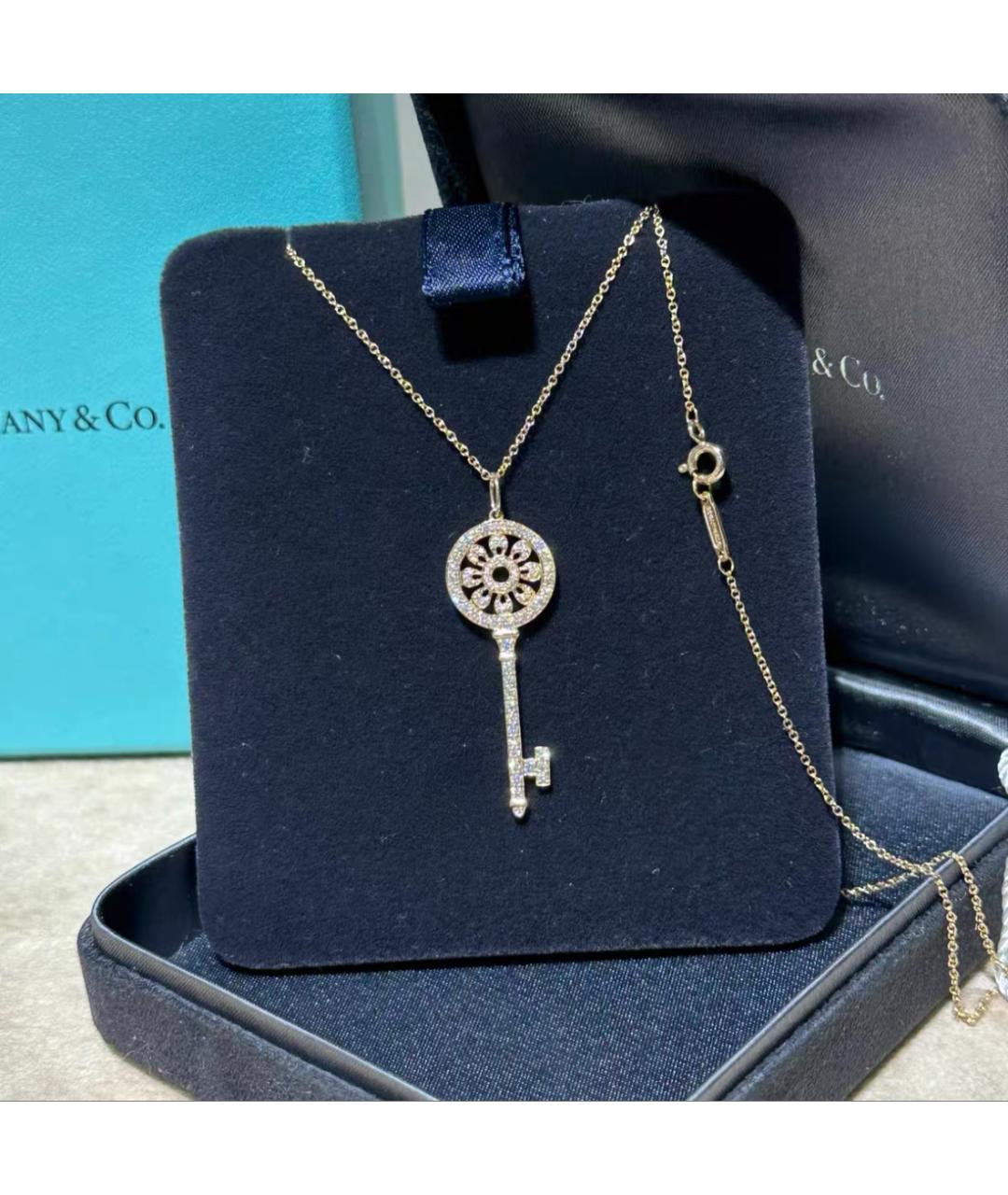 TIFFANY&CO Золотая подвеска из розового золота, фото 2