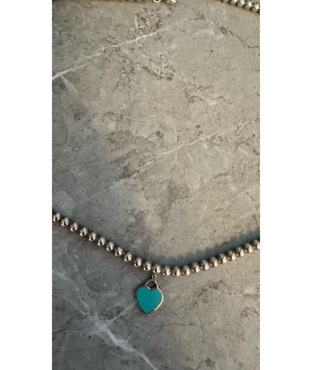 TIFFANY&CO Серебряная серебряная подвеска, фото 3