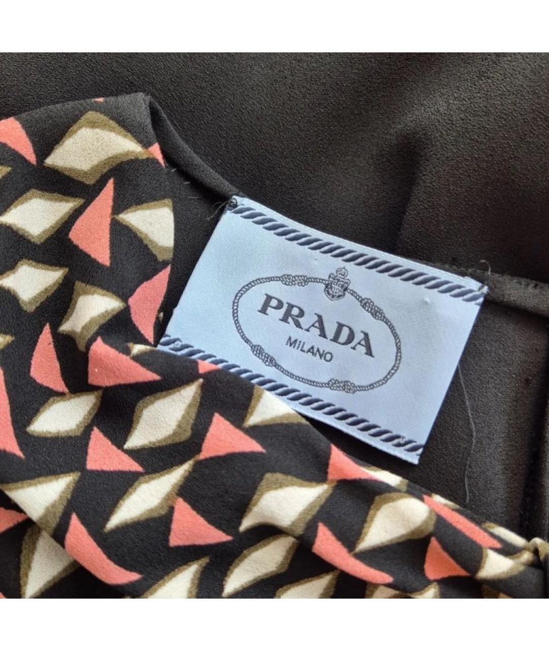 PRADA Мульти повседневное платье, фото 4