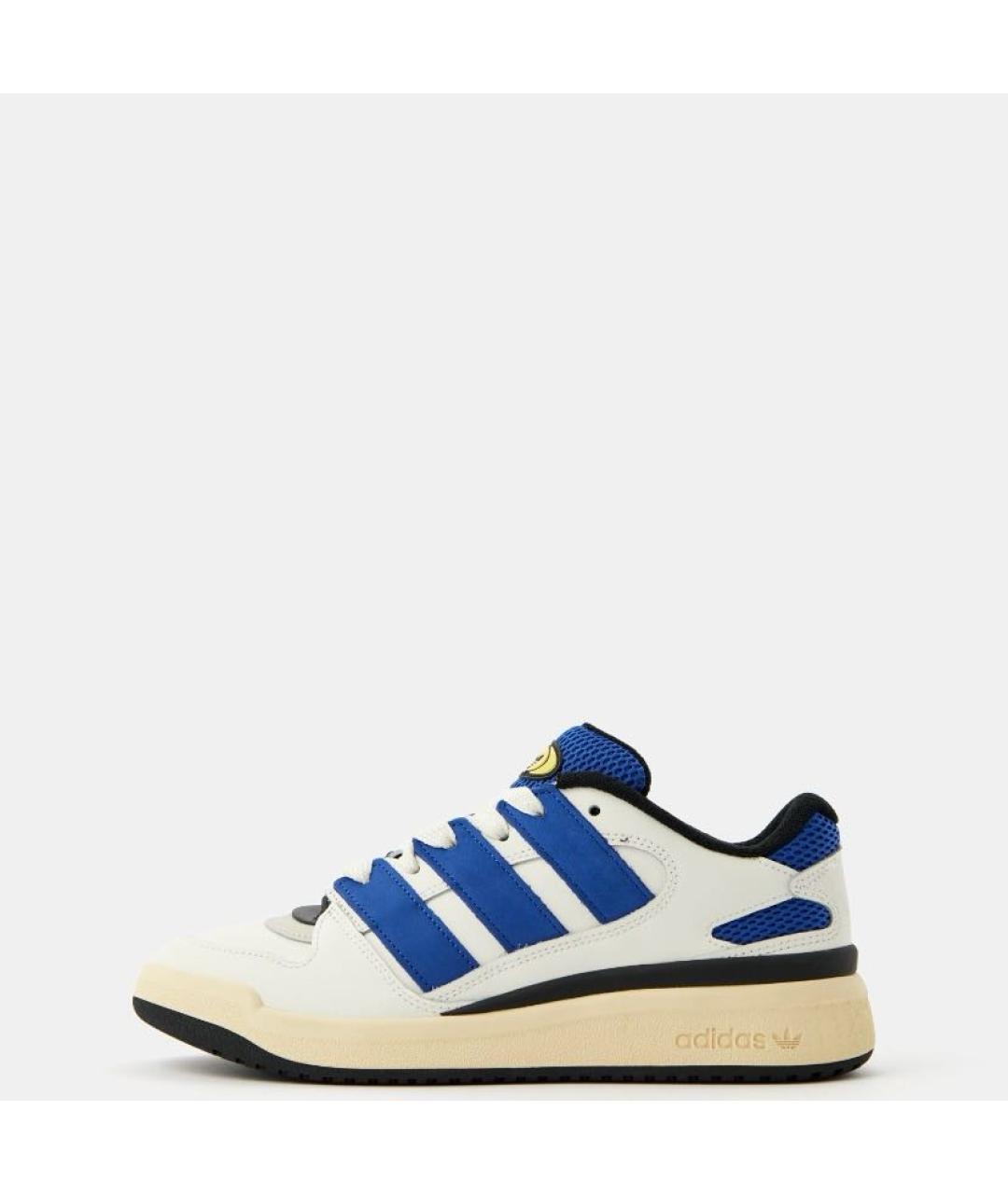 ADIDAS Белые кожаные низкие кроссовки / кеды, фото 2