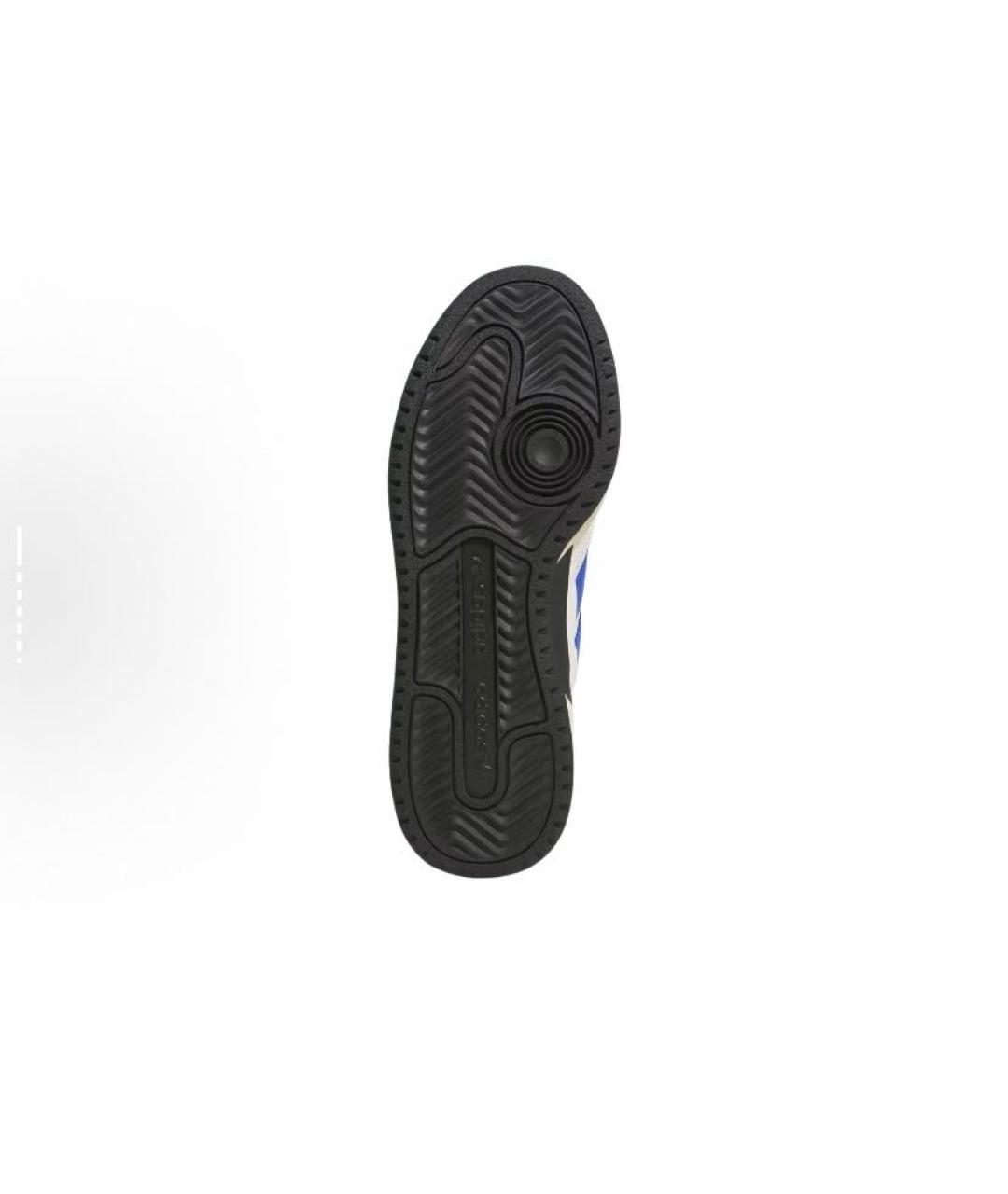 ADIDAS Белые кожаные низкие кроссовки / кеды, фото 5