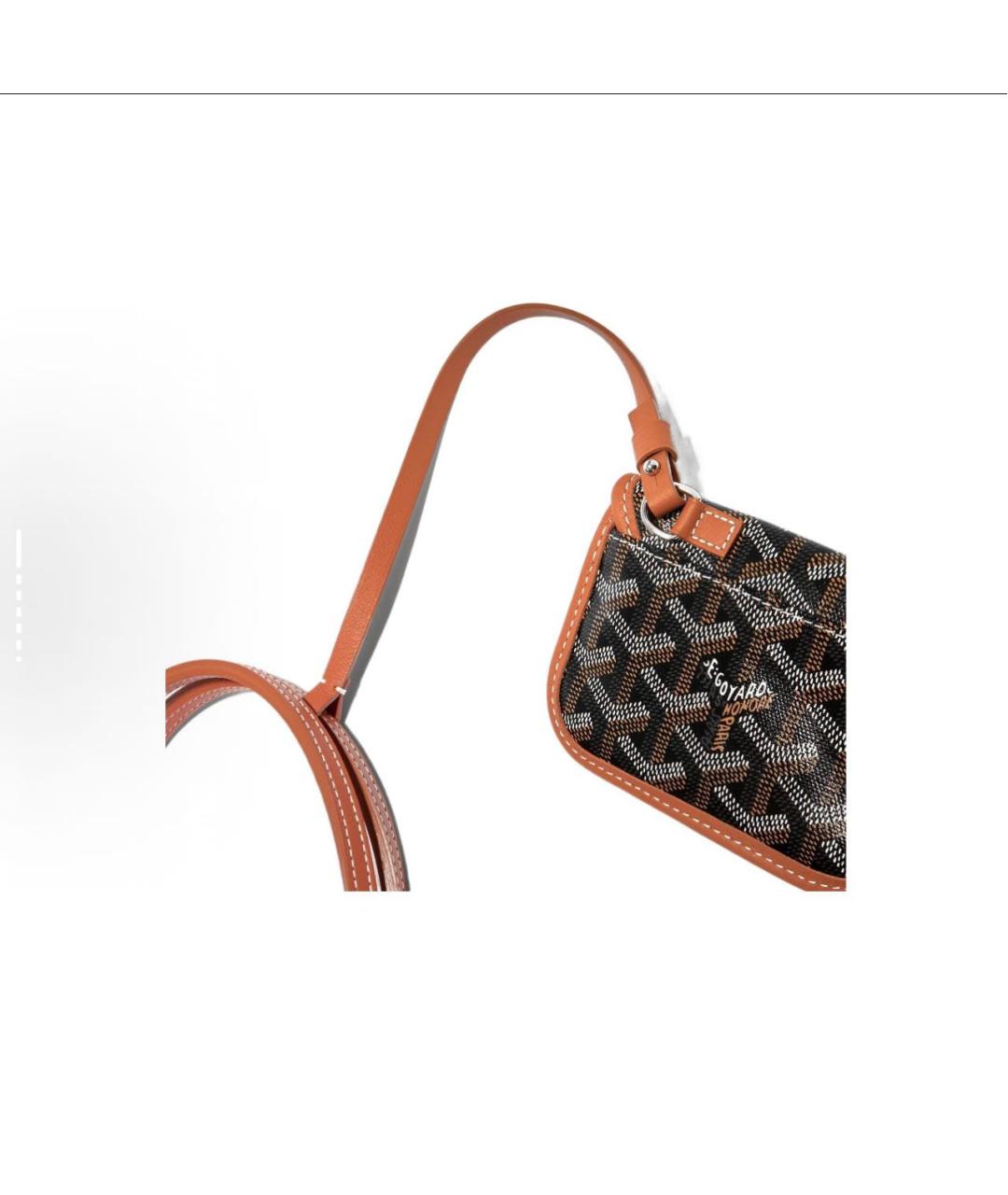 GOYARD Коричневая сумка тоут, фото 4