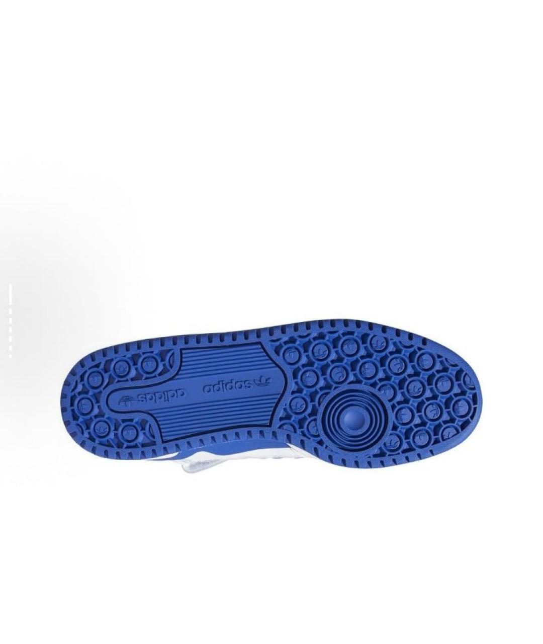 ADIDAS Белые кожаные высокие кроссовки / кеды, фото 5