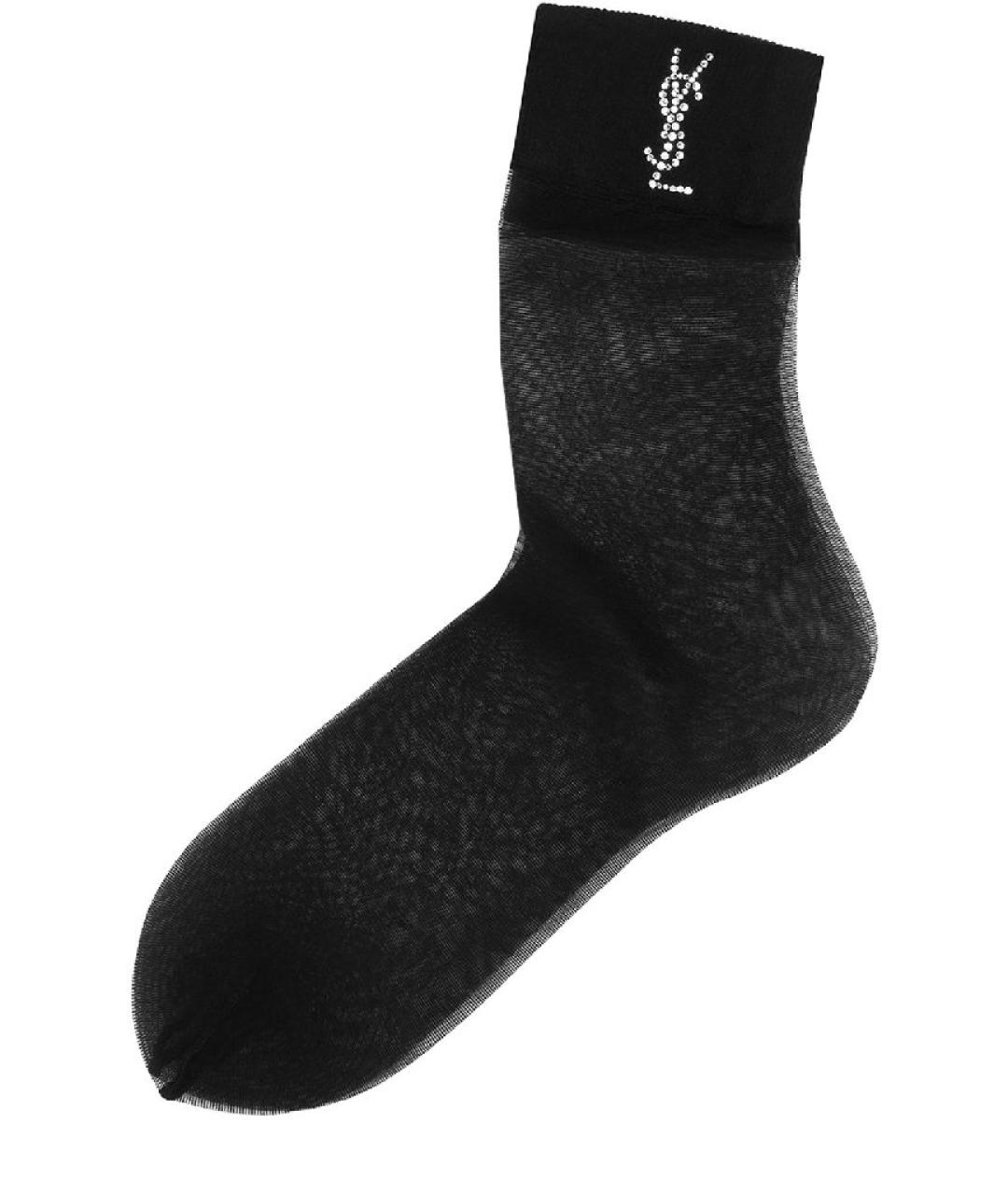 SAINT LAURENT Черные носки, чулки и колготы, фото 9