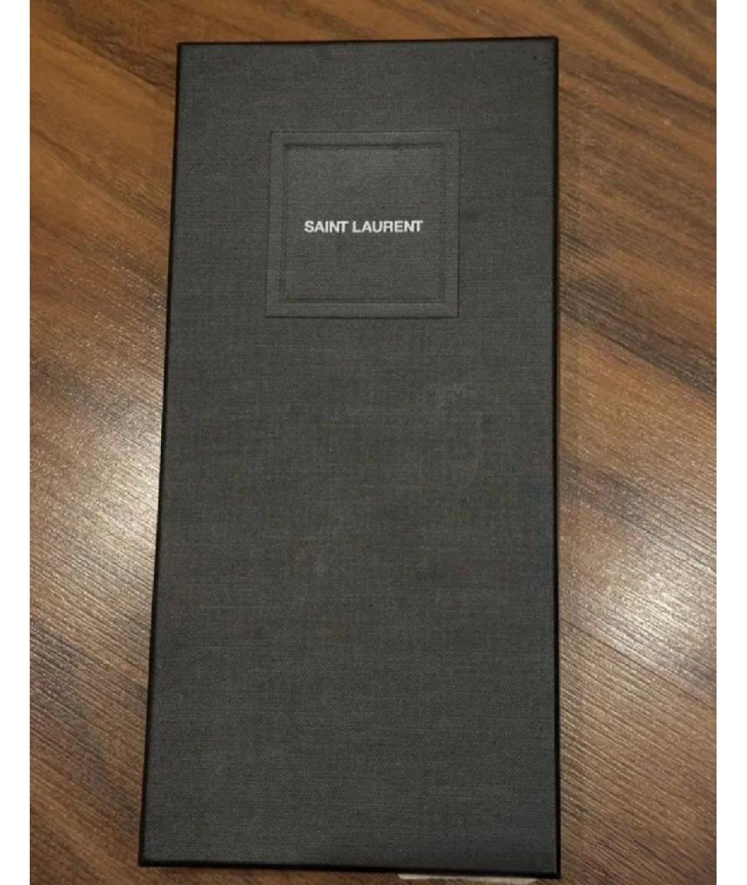 SAINT LAURENT Черные носки, чулки и колготы, фото 7