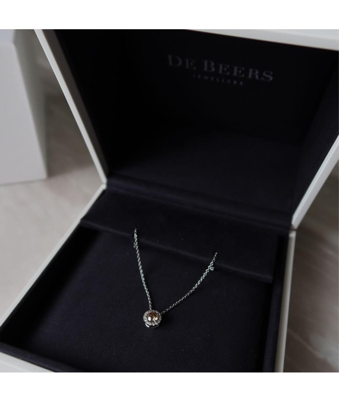 DE BEERS Подвеска из белого золота, фото 4