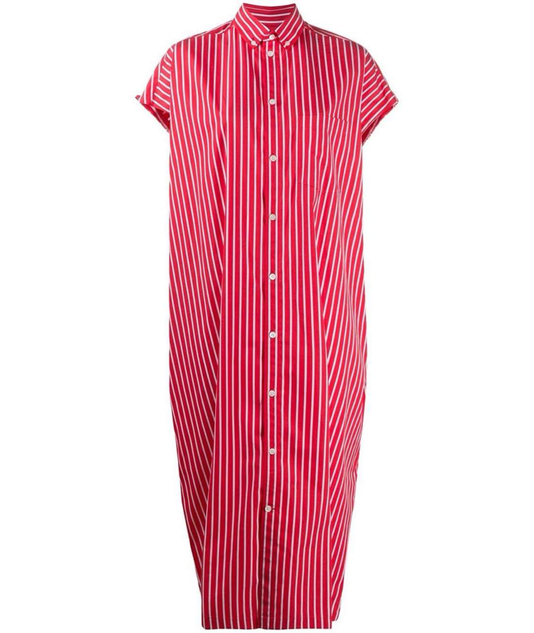 BALENCIAGA Мульти хлопковое повседневное платье, фото 1