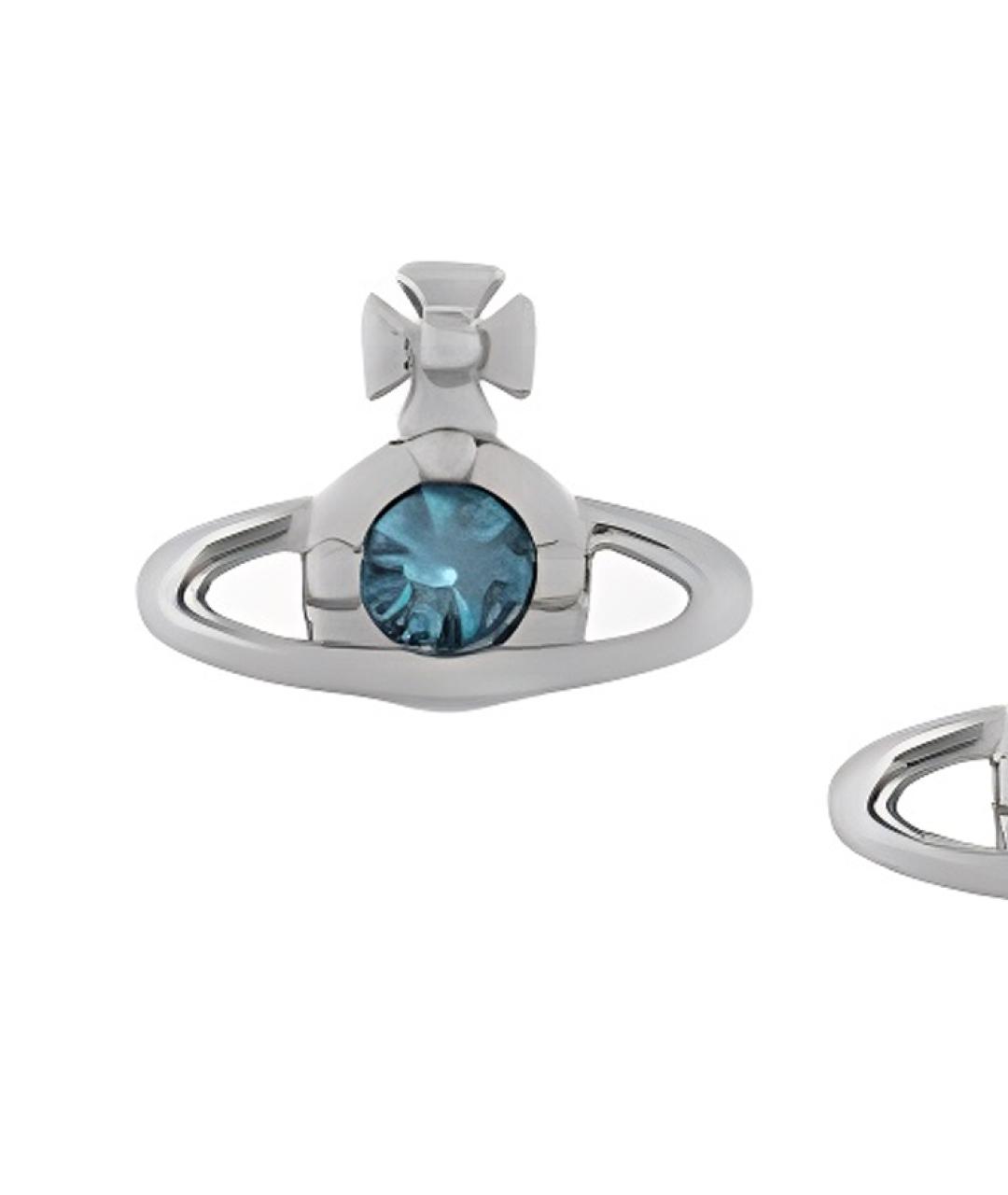 VIVIENNE WESTWOOD Серебряные металлические серьги, фото 3