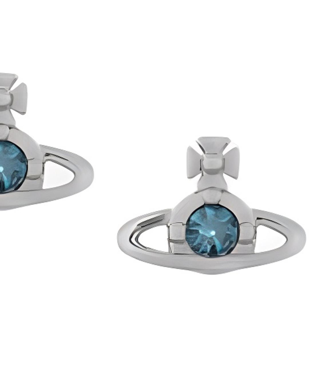 VIVIENNE WESTWOOD Серебряные металлические серьги, фото 2