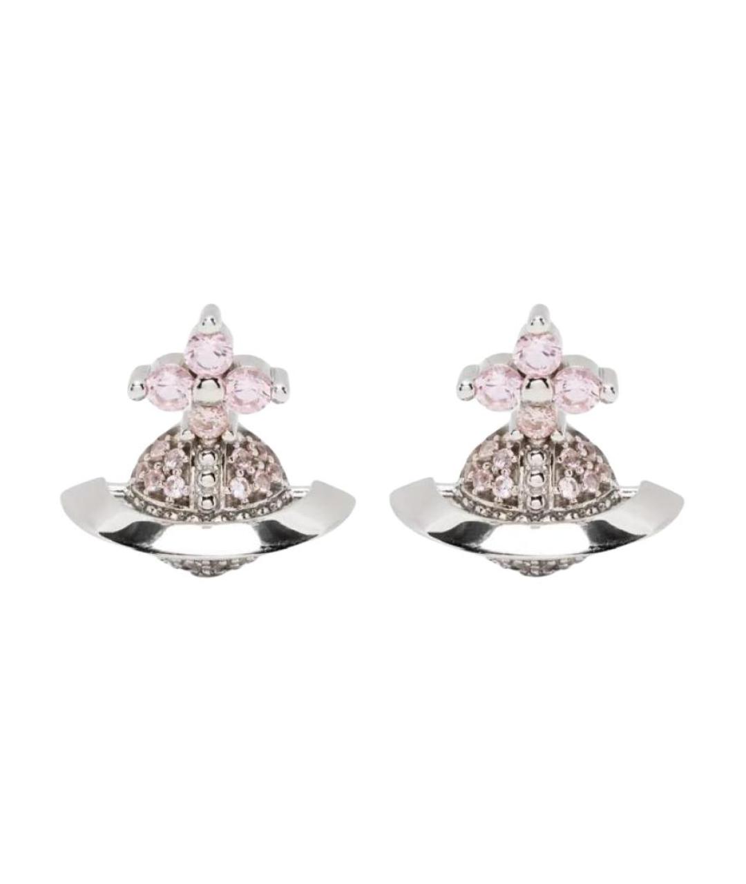 VIVIENNE WESTWOOD Серебряные металлические серьги, фото 1