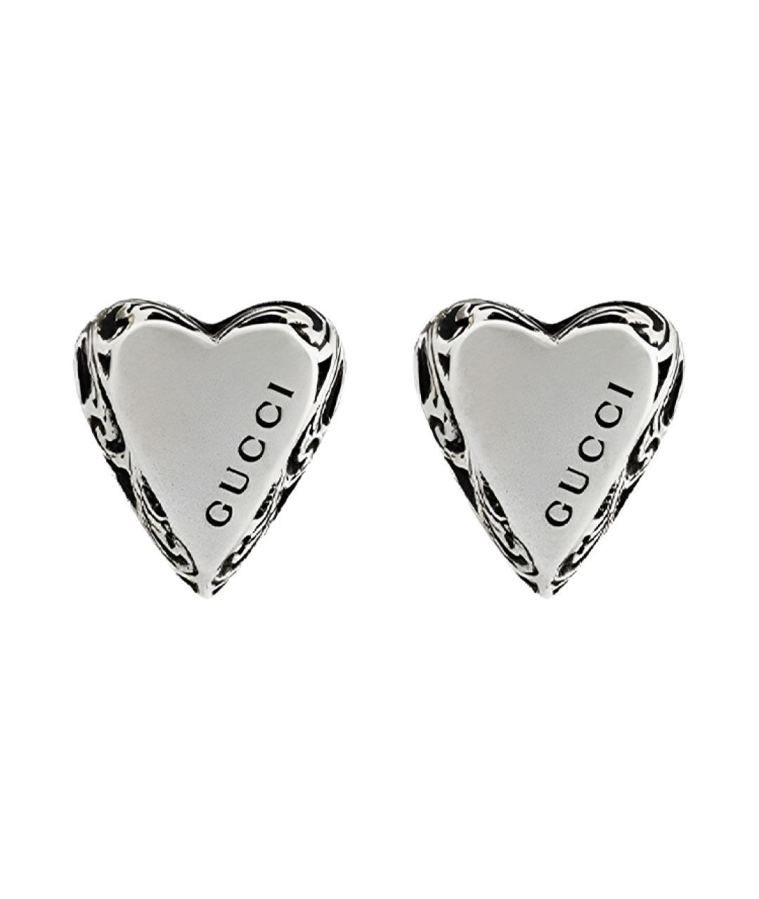 GUCCI Серебряные серебряные серьги, фото 1