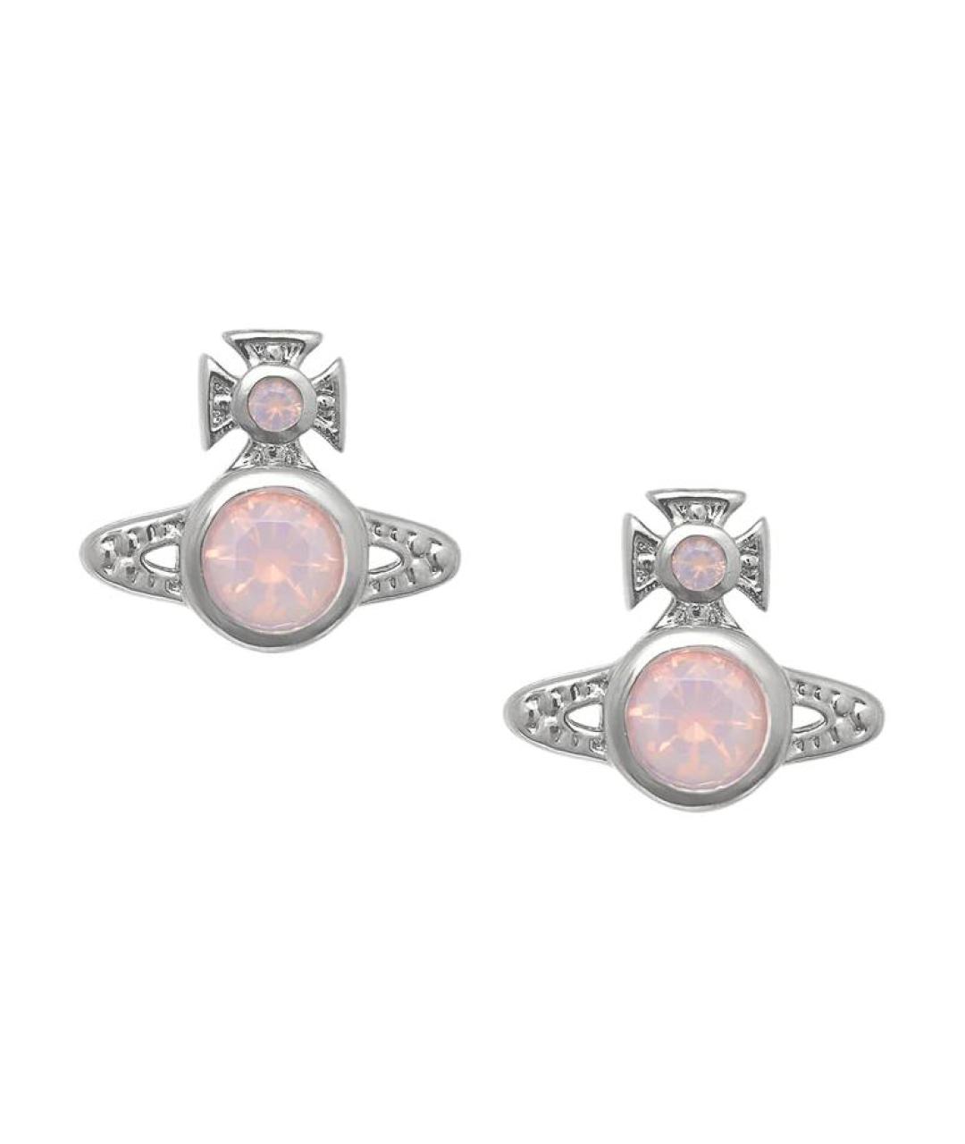 VIVIENNE WESTWOOD Серебряные металлические серьги, фото 1