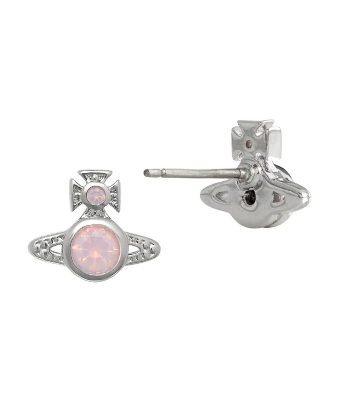 VIVIENNE WESTWOOD Серебряные металлические серьги, фото 2