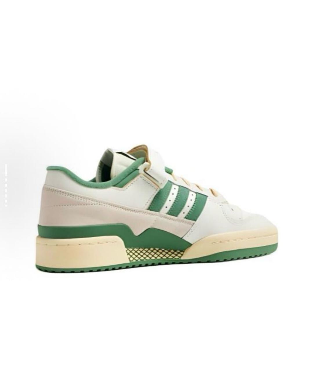 ADIDAS Бежевые кожаные низкие кроссовки / кеды, фото 5