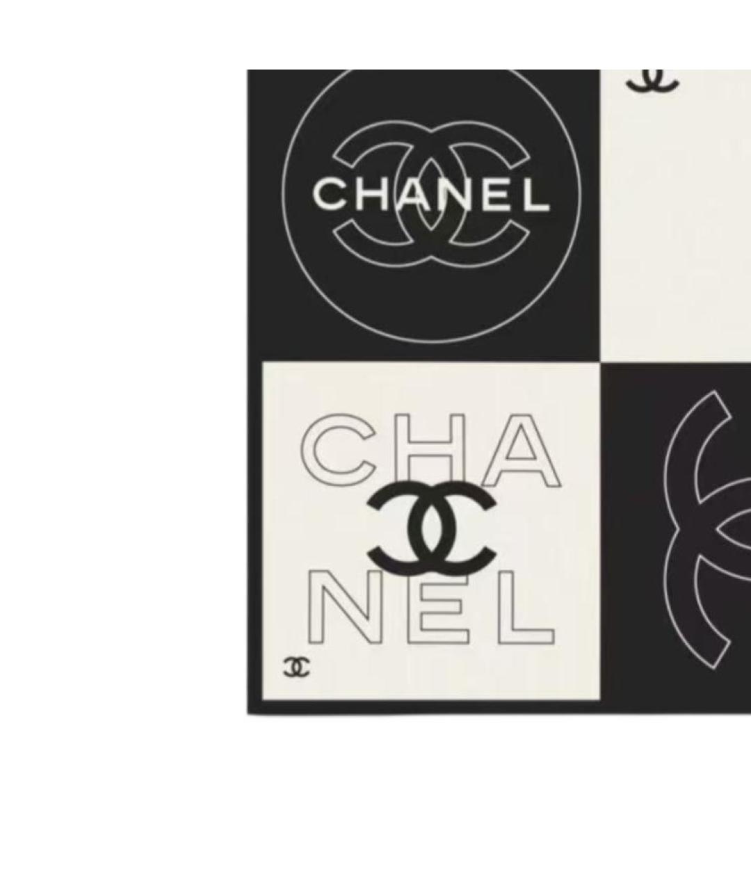 CHANEL Мульти шелковый шарф, фото 2