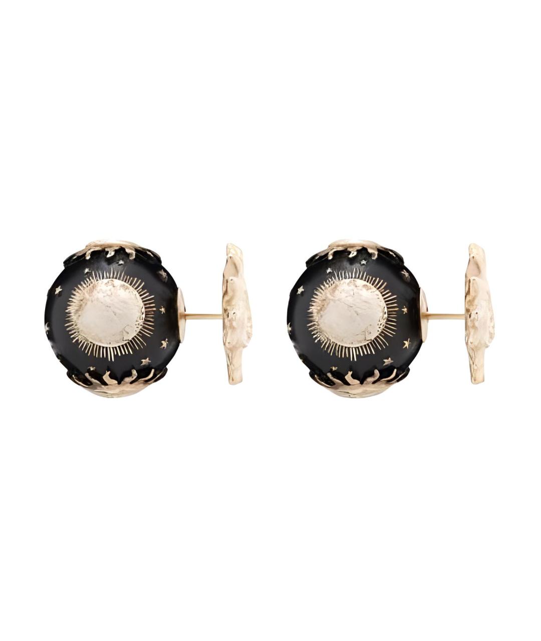 CHRISTIAN DIOR Черные серьги, фото 2