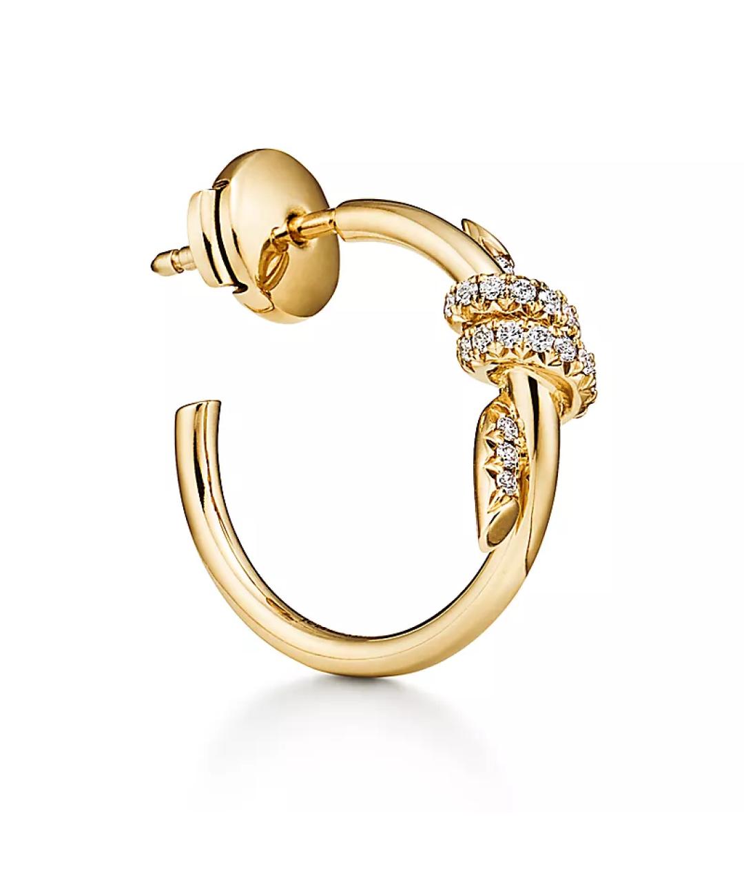 TIFFANY&CO Серьги из желтого золота, фото 2