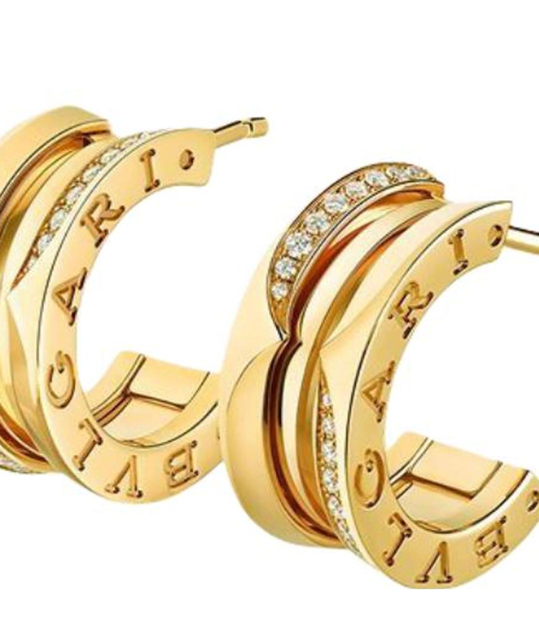 BVLGARI Серьги из желтого золота, фото 2