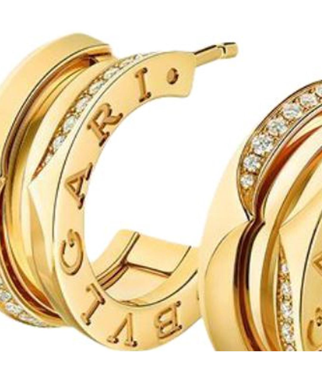 BVLGARI Серьги из желтого золота, фото 3
