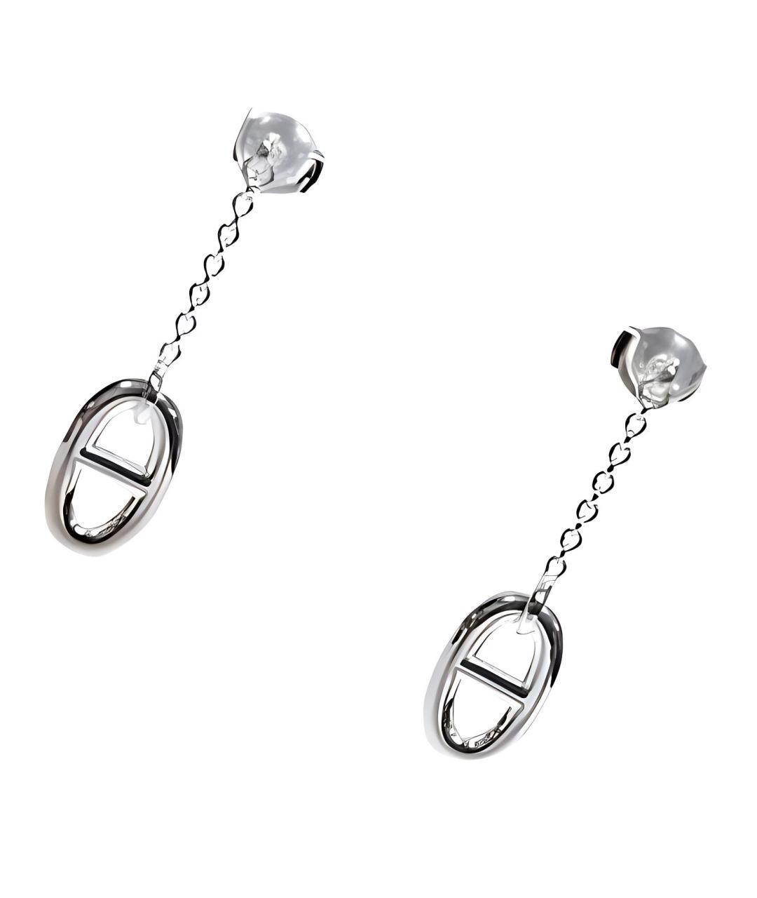 HERMES Серебряные серебряные серьги, фото 2