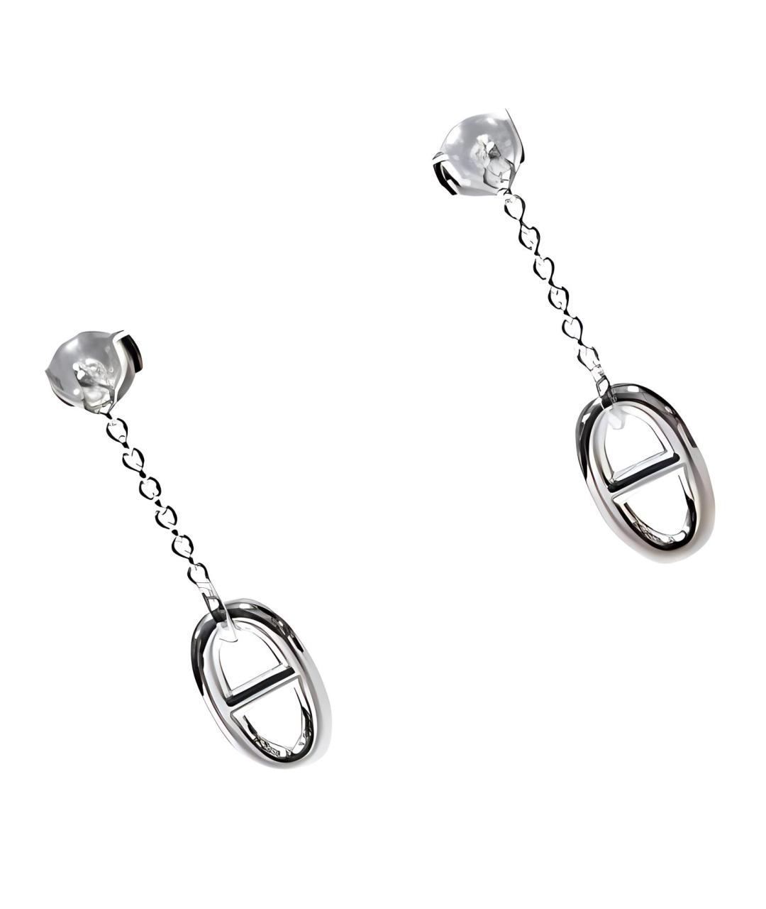 HERMES Серебряные серебряные серьги, фото 3